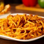 Nuestro Espaguetti Bolognesa con nuestro sabor tradicional.