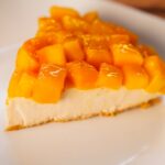 Pay de queso con mango